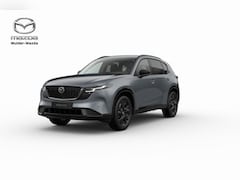 Mazda CX-5 - e-Skyactiv G 141 Homura - Zwart lederen interieur | 19-inch lichtmetalen velgen, Black | A