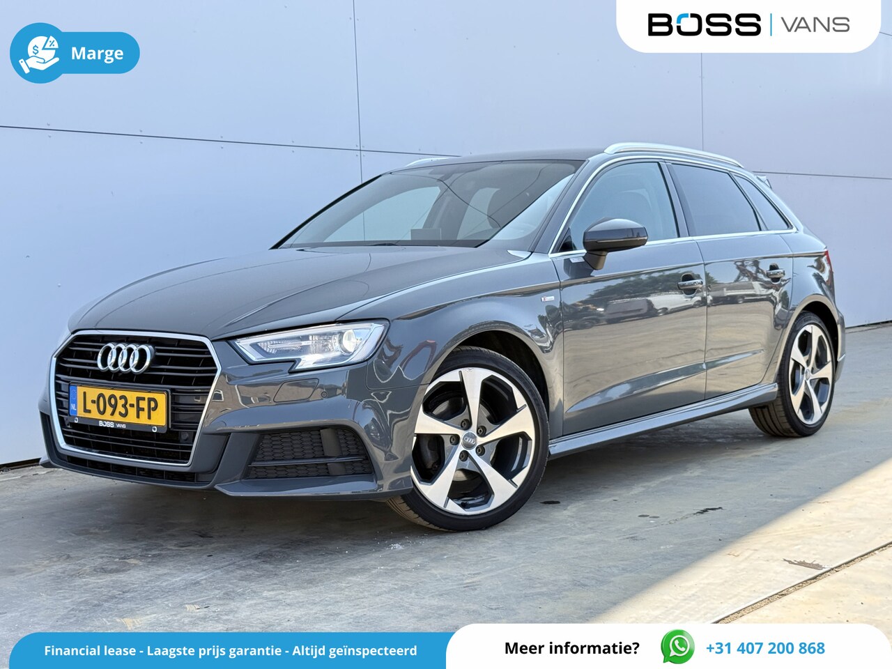 Audi A3 - S-line 1.5 TFSI Automaat *EXPORT/HANDEL* Motor tikt/Engine ticking Climate Control Camera - AutoWereld.nl