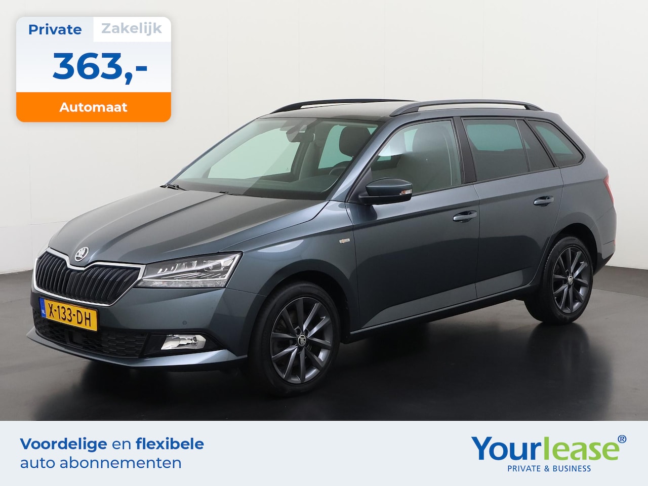 Skoda Fabia Combi - 1.0 TSI DSG | All-in 363,- Private Lease | Direct uit voorraad - AutoWereld.nl