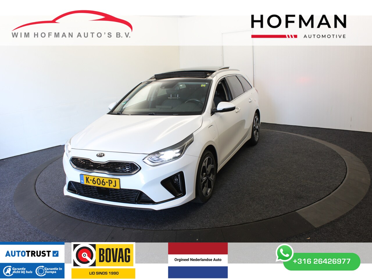 Kia Cee'd - Ceed 1.6 GDI PHEV Executive 166PK Pano Trekhaak El aKlep Vol Leder Camera - AutoWereld.nl