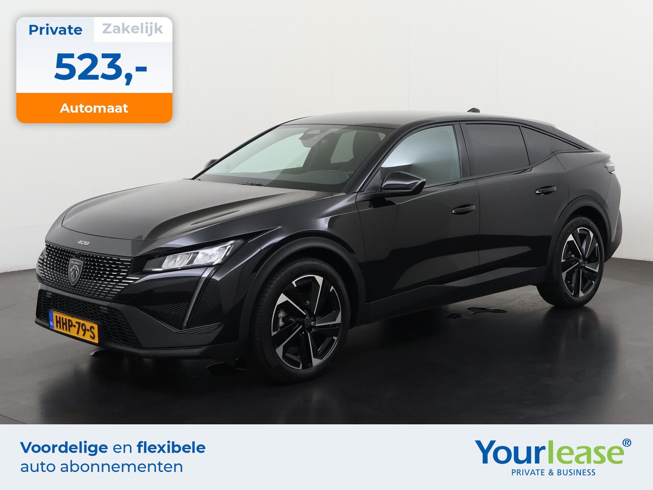 Peugeot 408 - 1.2 Hybrid 145 e-DCS6 Allure | All-in 523,- Private Lease | Direct uit voorraad - AutoWereld.nl