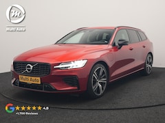 Volvo V60 - T6 Recharge AWD R-Design PHEV 340pk Dealer O.H | Trehaak Af Fabriek | Camera | Lederen Spo