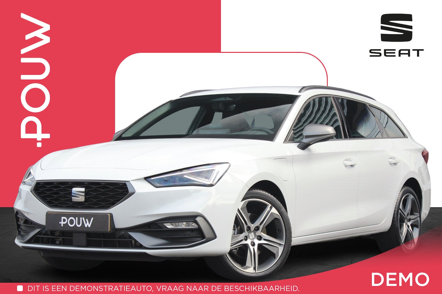 SEAT Leon Sportstourer - 1.5 TSI 204pk DSG e-Hybrid FR Business | LMV 18'' | Matrix LED Koplampen - AutoWereld.nl