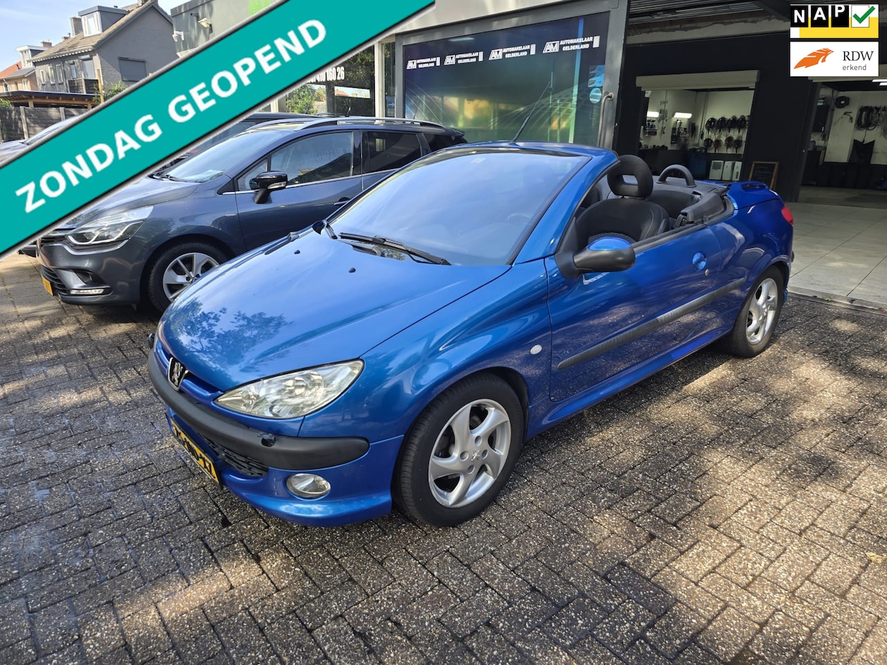 Peugeot 206 CC - 1.6-16V Premium | NIEUWE APK | AUTOMAAT | AIRCO | LEUKE AUTO | - AutoWereld.nl