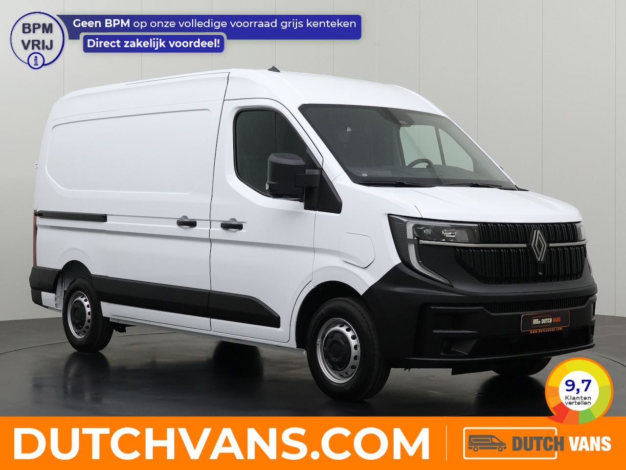 Renault Master - Elektrisch L2H2 87KWh " Direct Rijden" Long Range WLTP 447Km | Navigatie | Camera | Betimm - AutoWereld.nl