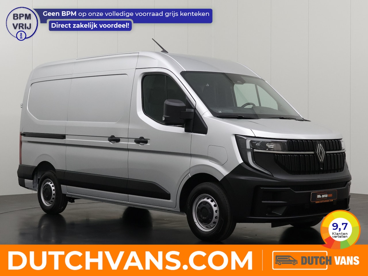 Renault Master - Elektrisch L2H2 87KWh " Direct Rijden" Long Range WLTP 447Km | Navigatie | Camera | Betimm - AutoWereld.nl
