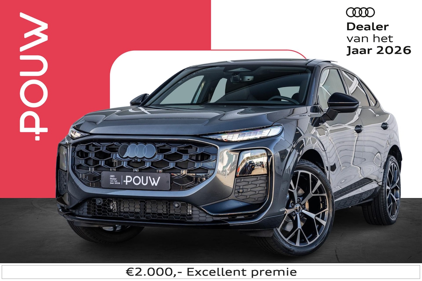Audi Q3 Sportback - 1.5 e-hybrid 272pk S edition | Trekhaak | Panoramadak | Alcantara/leder interieur - AutoWereld.nl