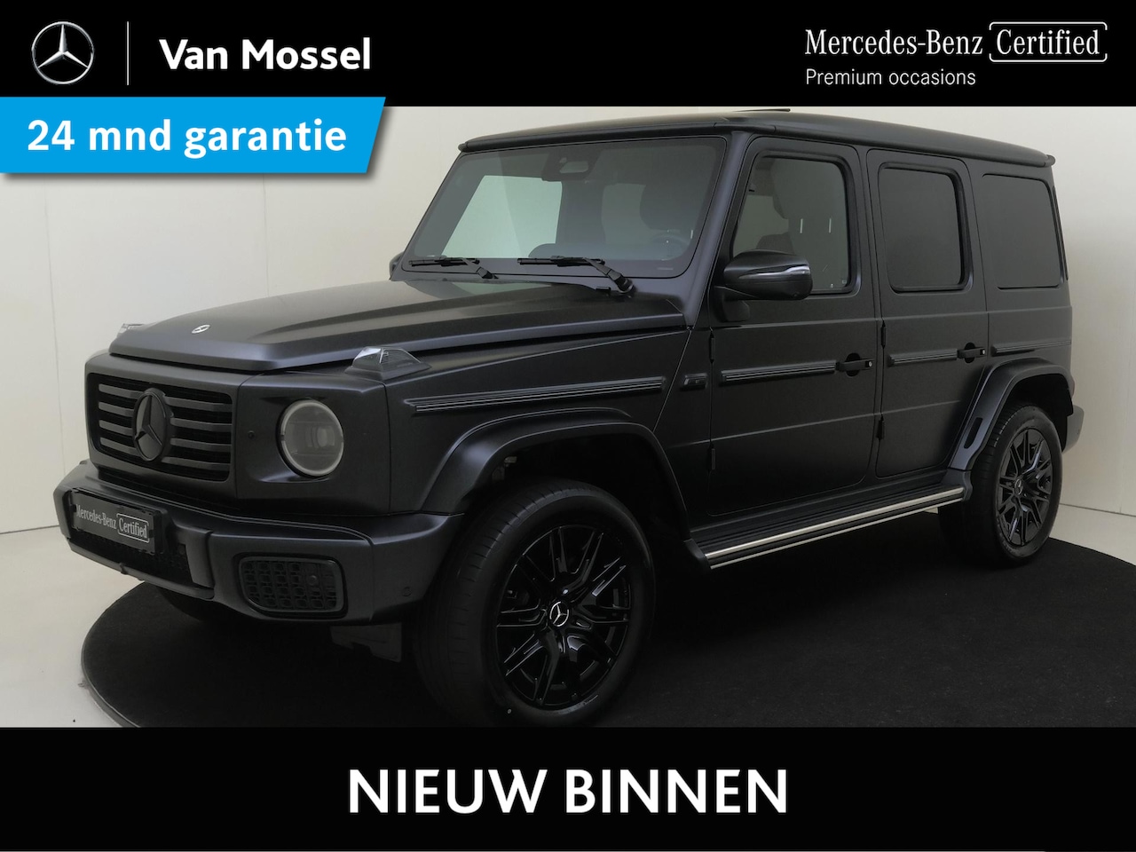 Mercedes-Benz G-klasse - 580 met EQ-Technologie 116 kWh / Schuifdak/ Night 1+2/ Burmester/ Alcantara hemel/ 360 cam - AutoWereld.nl