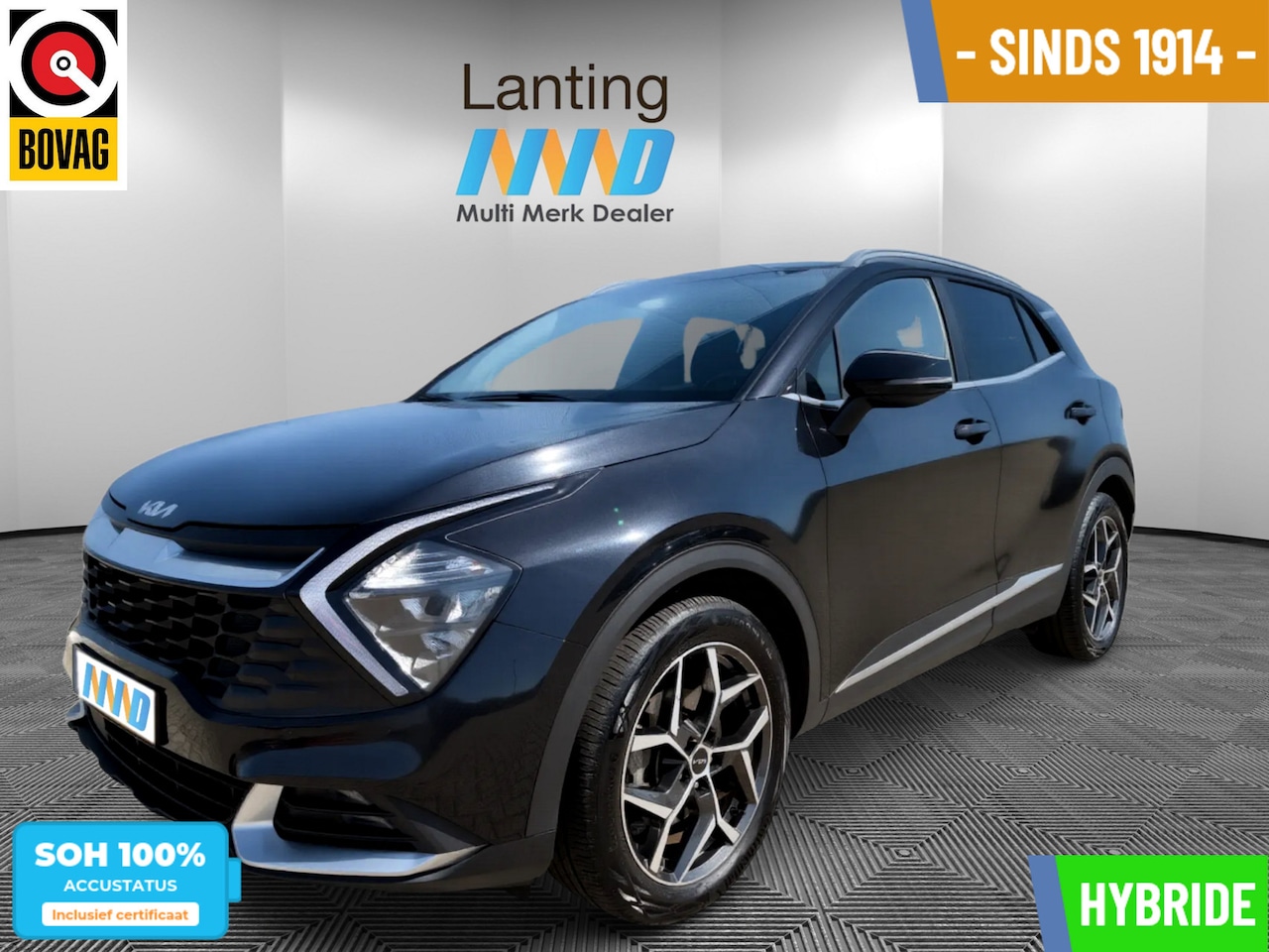 Kia Sportage - 1.6 T-GDi Hybrid DynamicLine Automaat! - AutoWereld.nl