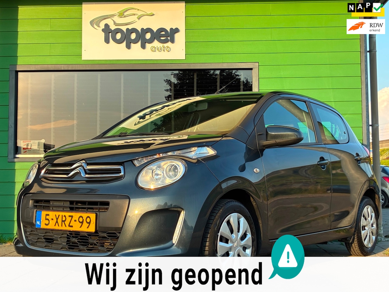 Citroën C1 - 1.0 e-VTi Feel|2e Eigenaar|Airco|5-Deurs|Elektr.ramen|NAP - AutoWereld.nl