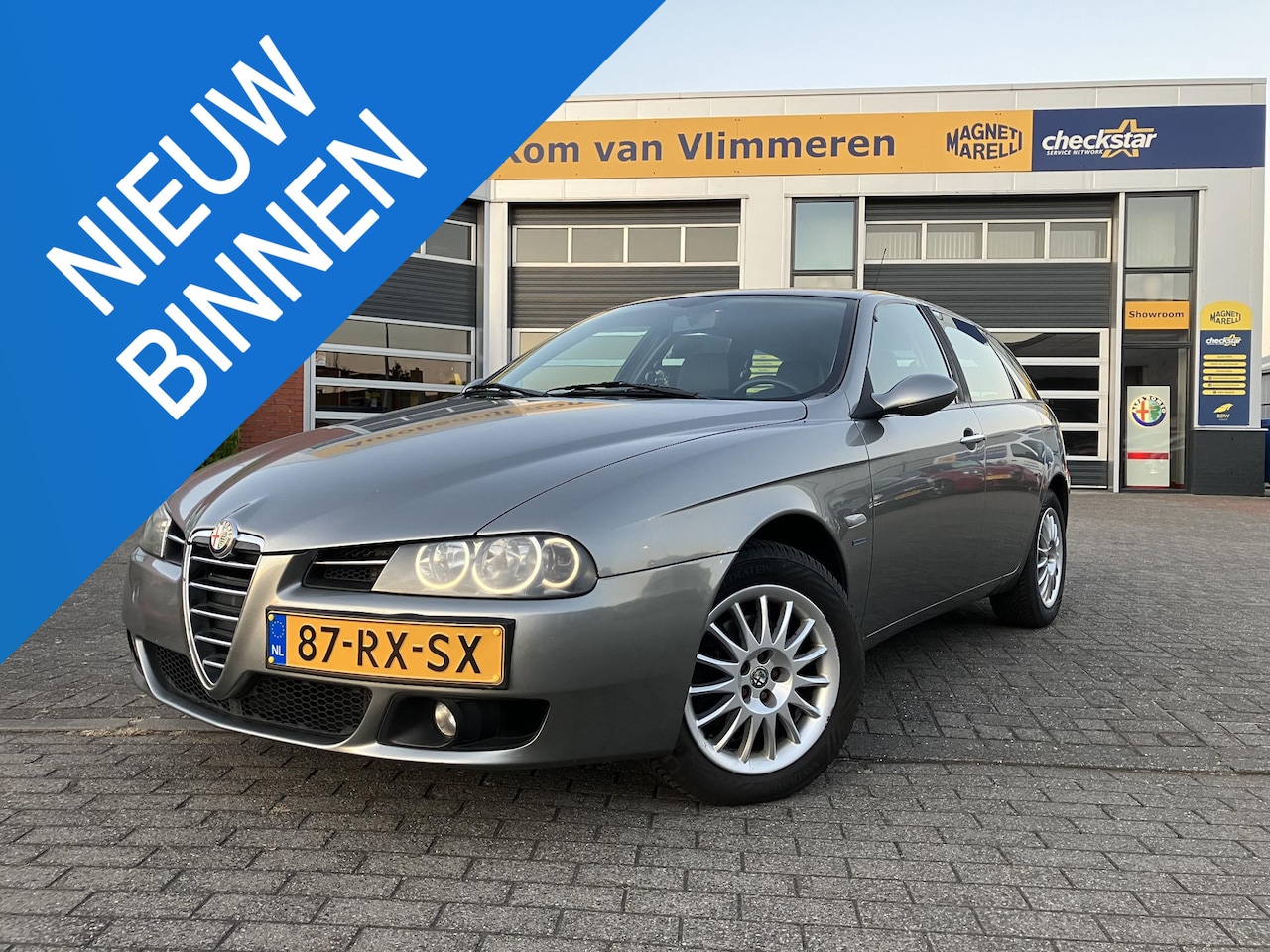 Alfa Romeo 156 Sportwagon - 1.8 T.Spark Distinctive | Van 1e Eigenaar! | Trekhaak | - AutoWereld.nl