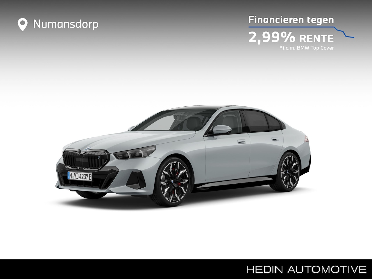 BMW i5 - eDrive40 | M-Sport Pro | 21'' | Bowers & Wilkins | Panorama | Driv. Ass. Prof. | Stuur + 4 - AutoWereld.nl