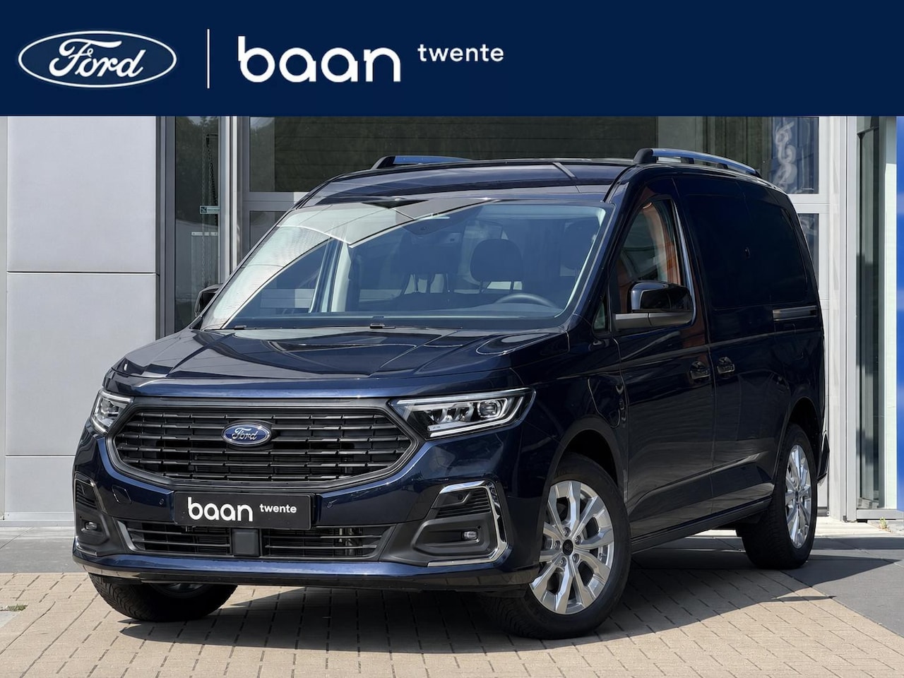 Ford Tourneo Connect - 1.5 PHEV L2 Titanium | Trekhaak | 7 zitplaatsen | AGR stoelen | LED  v+a | Adaptive Cruise - AutoWereld.nl