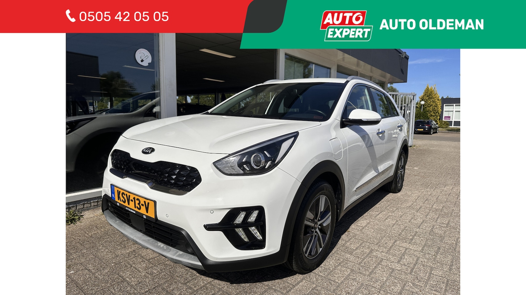 Kia Niro - 1.6 GDi PHEV DynamicLine STOEL+STUUR VERWARMING, ADAPTIVE CRUISE - AutoWereld.nl