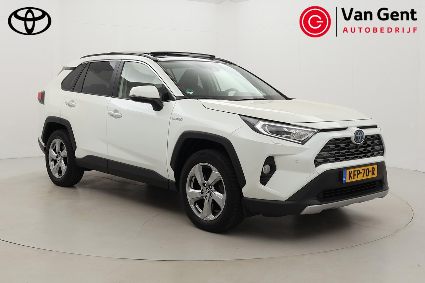 Toyota RAV4 - 2.5 Hybrid AWD Executive | Panoramadak | Trekhaak | Leder | Dodehoek detectie | Stoelverwa - AutoWereld.nl