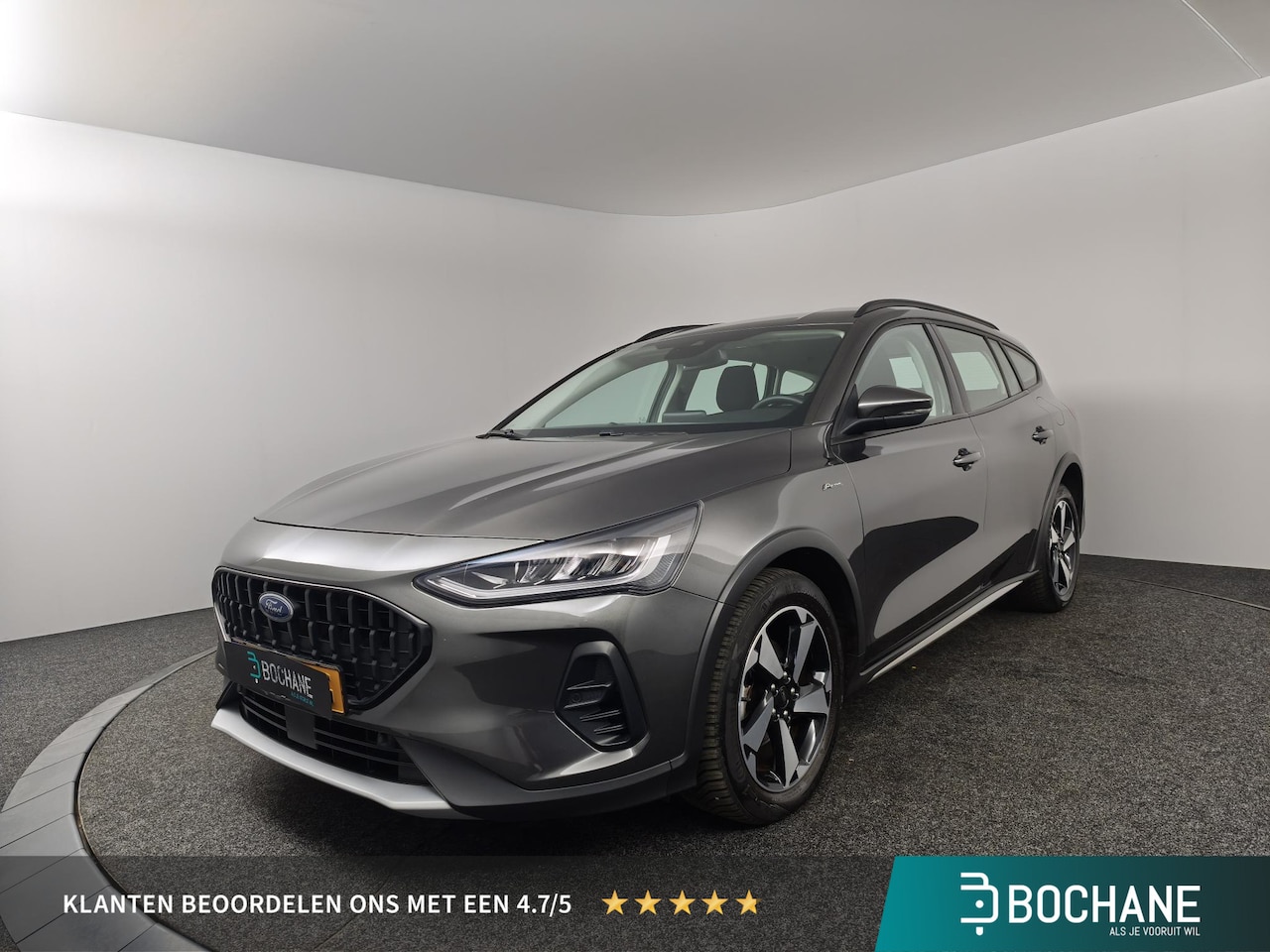 Ford Focus Wagon - 1.0 EcoBoost Hybrid Active Vignale | Navigatie | Camera | Trekhaak | Stoelverwarming | All - AutoWereld.nl