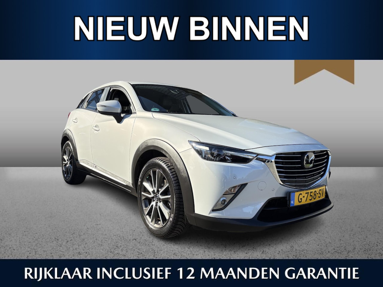 Mazda CX-3 - 2.0 SkyActiv-G 120 GT-M Dealer onderhouden | Apple Carplay | Adaptive Cruise | Keyless | H - AutoWereld.nl