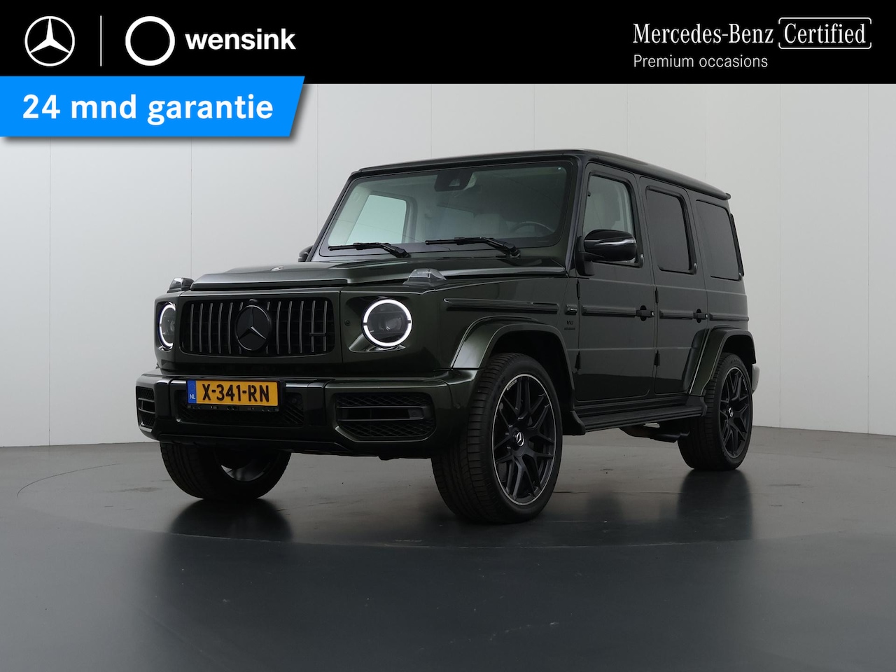 Mercedes-Benz G-klasse - 63 | PPF | Blue eye laser systeem | Manufaktur Olijfgroen | Carbon | Superior interieur | - AutoWereld.nl