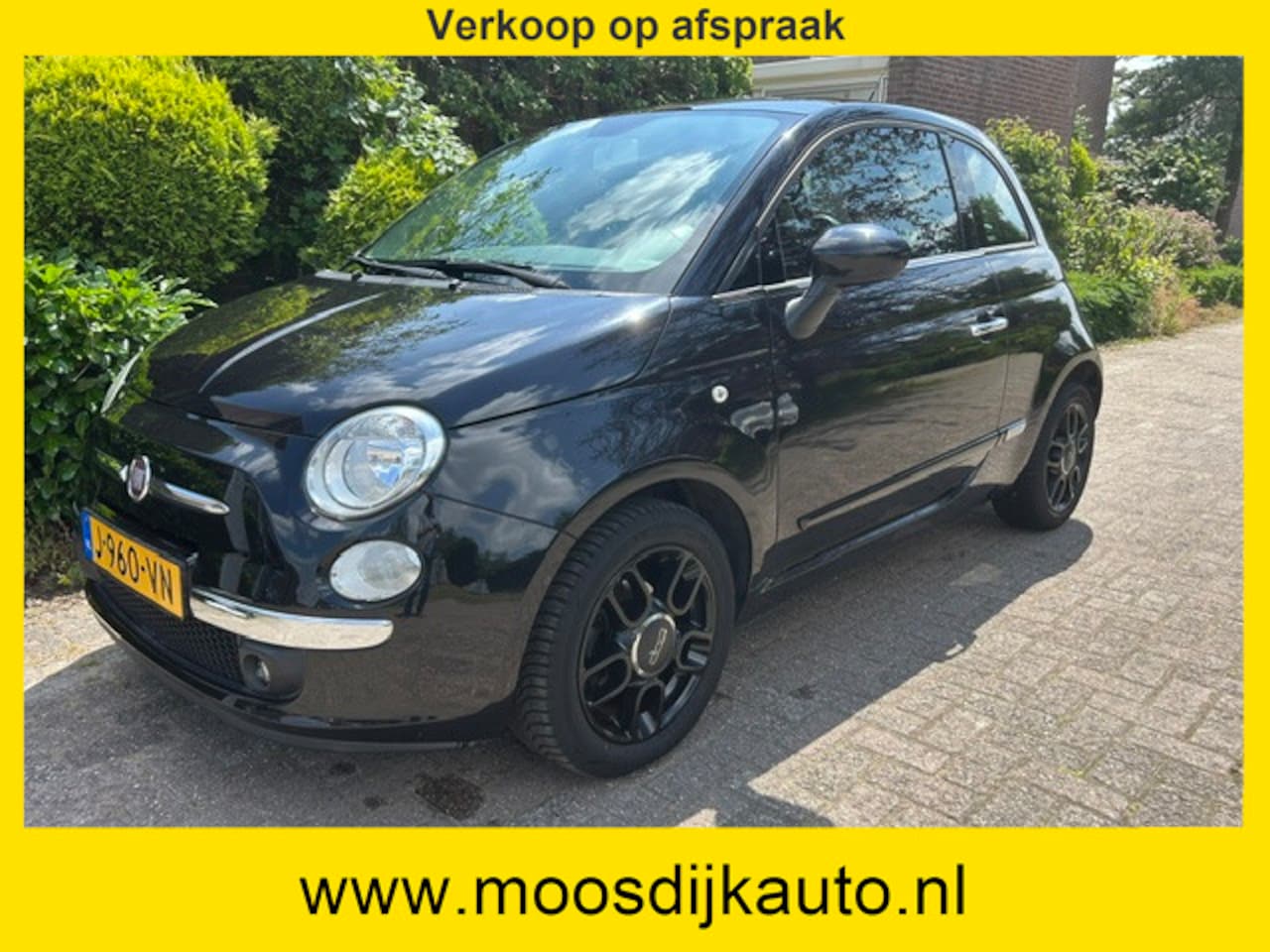 Fiat 500 - 1.2 Lounge Airco/ Lm velgen/ Nw-APK/ Verkoop alleen op afspraak 0653226433 - AutoWereld.nl