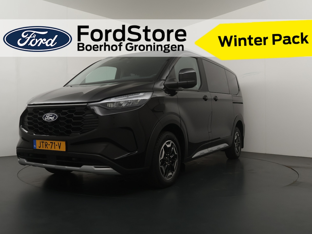 Ford Tourneo Custom - Active 340 2.5 PHEV 233 pk L1 8 persoons | Winter Pack | Camera | 2x schuifdeur | Adapt. c - AutoWereld.nl