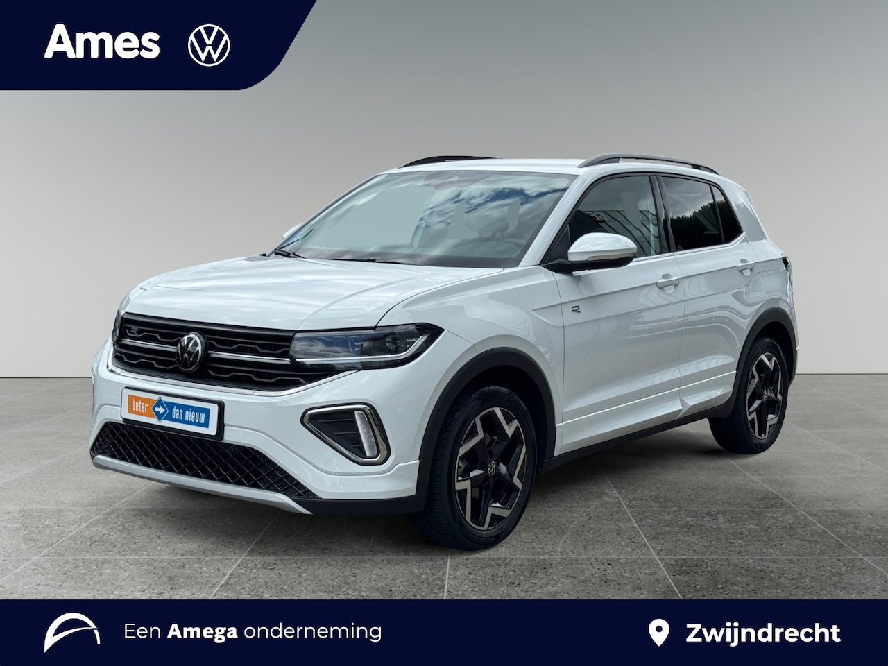 Volkswagen T-Cross - 1.5 150pk TSI R-Line Edition Dodehoeksensoren | Navigatiesysteem | Achteruitrijcamera - AutoWereld.nl