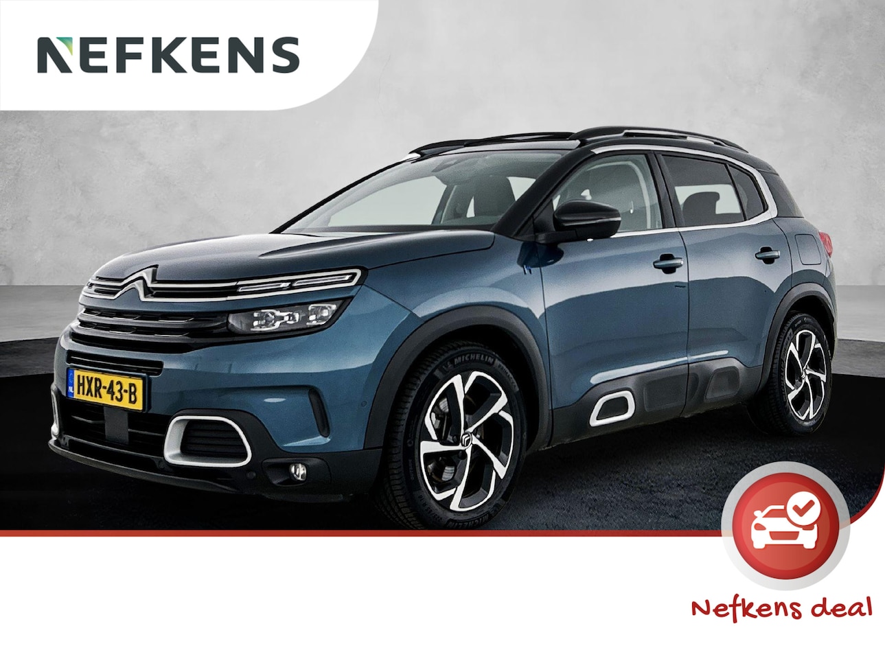 Citroën C5 Aircross - SUV Feel 1.6 Plug-in HYbrid 225pk Automaat | Navigatie | Panoramisch schuif-kanteldak | Ac - AutoWereld.nl