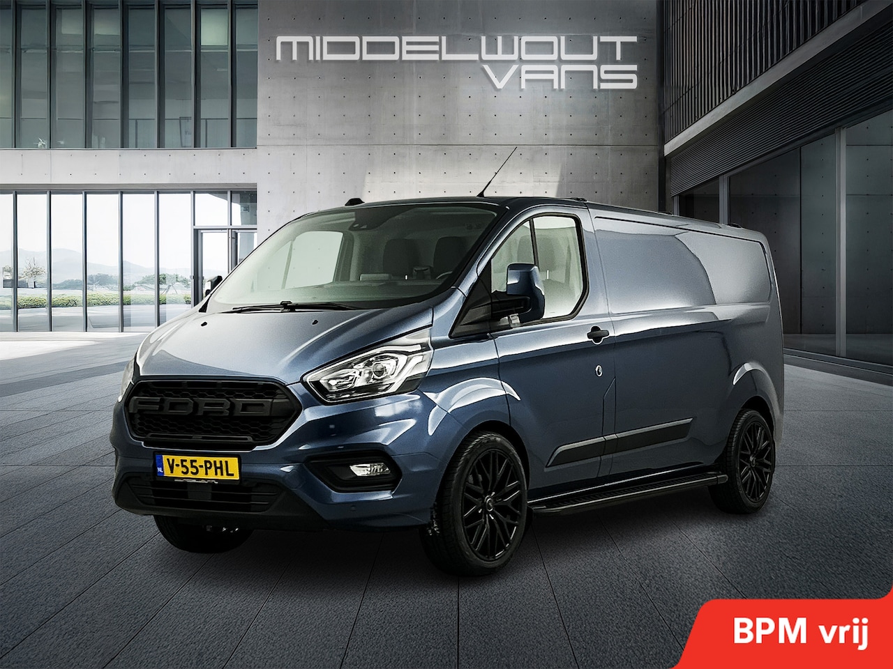 Ford Transit Custom - 320 2.0 170 PK L2 Sport 20'LMV Camera Trekhaak - AutoWereld.nl