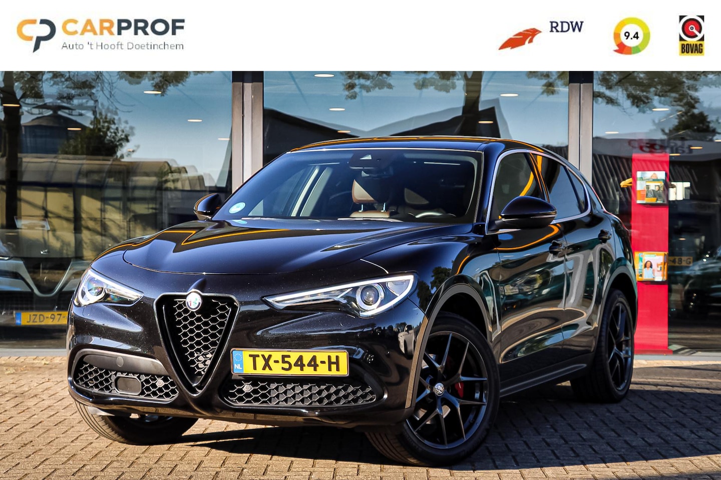 Alfa Romeo Stelvio - 2.0 T AWD VELOCE INT. / LEDER DASH / ACC - AutoWereld.nl