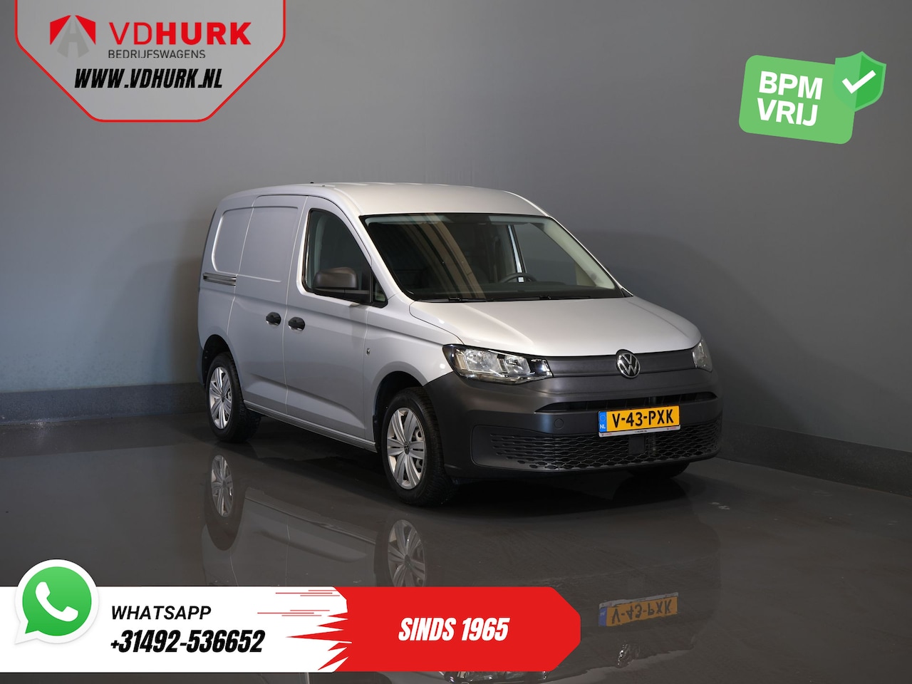 Volkswagen Caddy Cargo - 1.5 TSI 115 pk BENZINE Carplay/ Camera/ Airco/ DAB - AutoWereld.nl