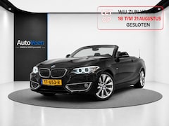 BMW 2-serie Cabrio - 218i M Sport (LED, CRUISE, NAVI, LEDER, STOELVERWARMING, SENSOREN)