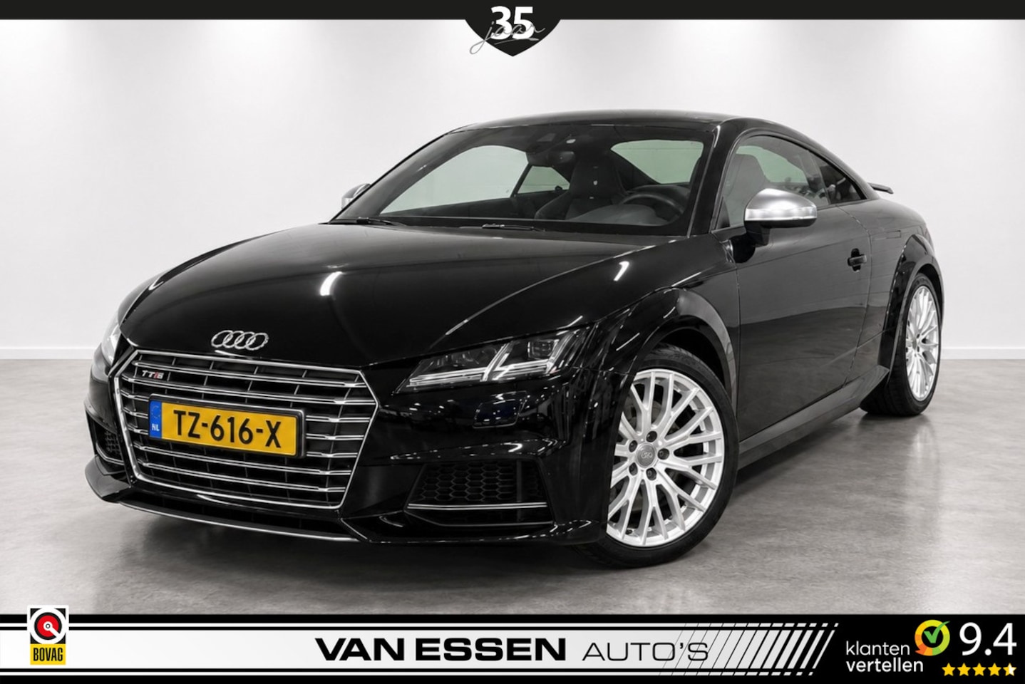 Audi TT - 2.0 TFSI TTS Quattro Pro Line + Handbak! Navigatie Stoelverw. RS-Seats UNIEK! - AutoWereld.nl