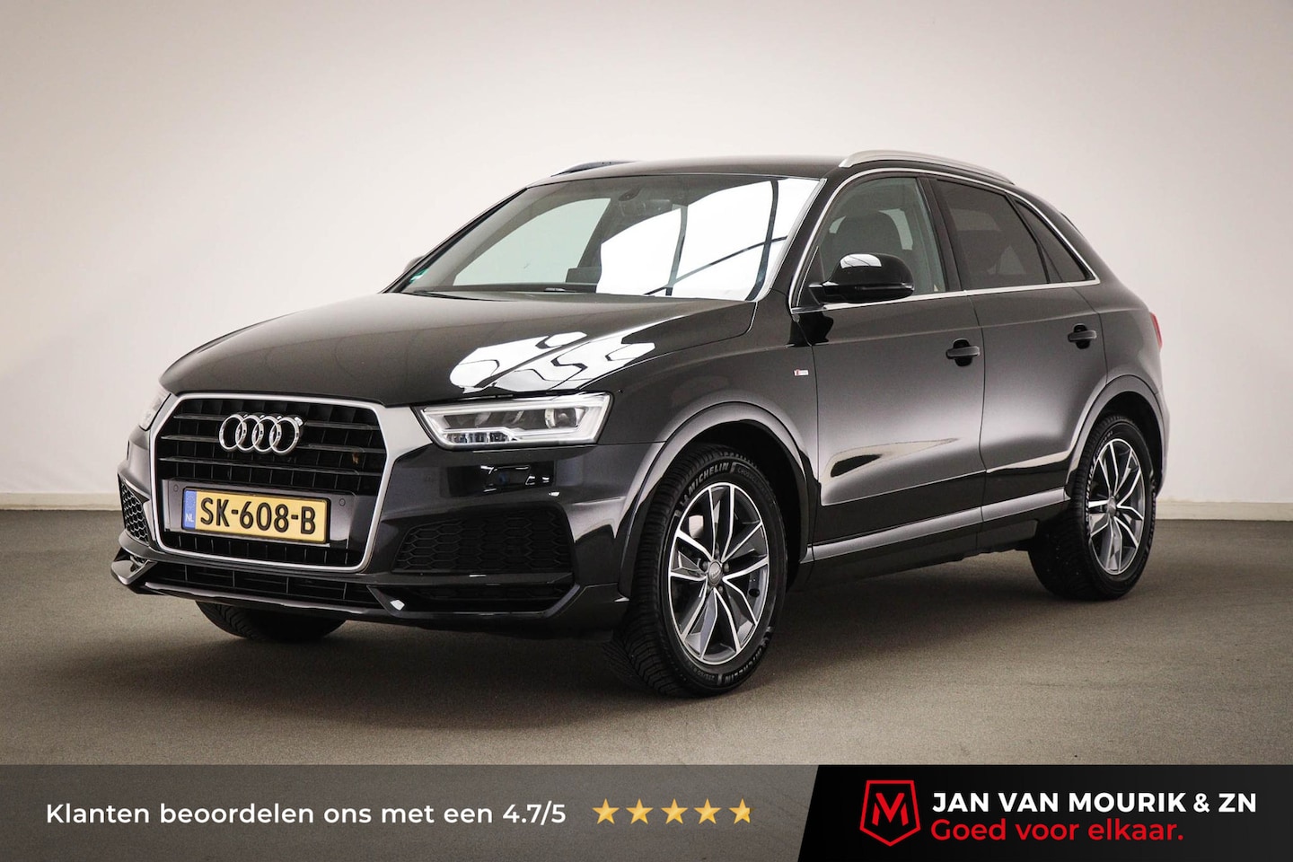 Audi Q3 - 1.4 TFSI CoD Sport Advance Sport | LED | HALF LEDER | STOELVERWARMING | NAVIGATIE | PDC | - AutoWereld.nl