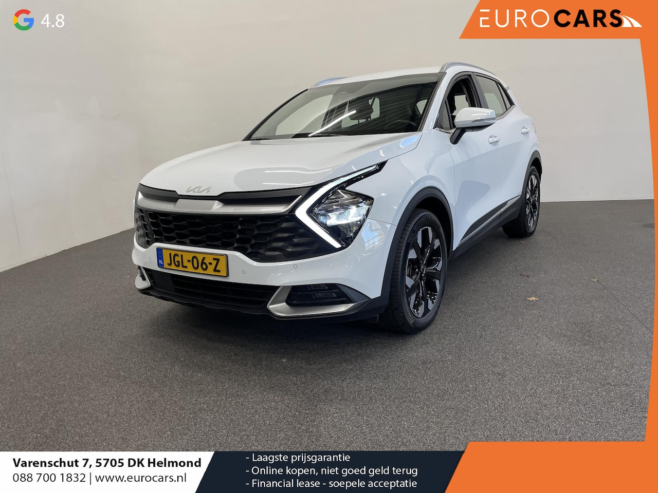 Kia Sportage - 1.6 T-GDi PHEV 265pk AWD DynamicLine Airco Navi Carplay Adaptive Cruise Control PDC VA+ Ca - AutoWereld.nl