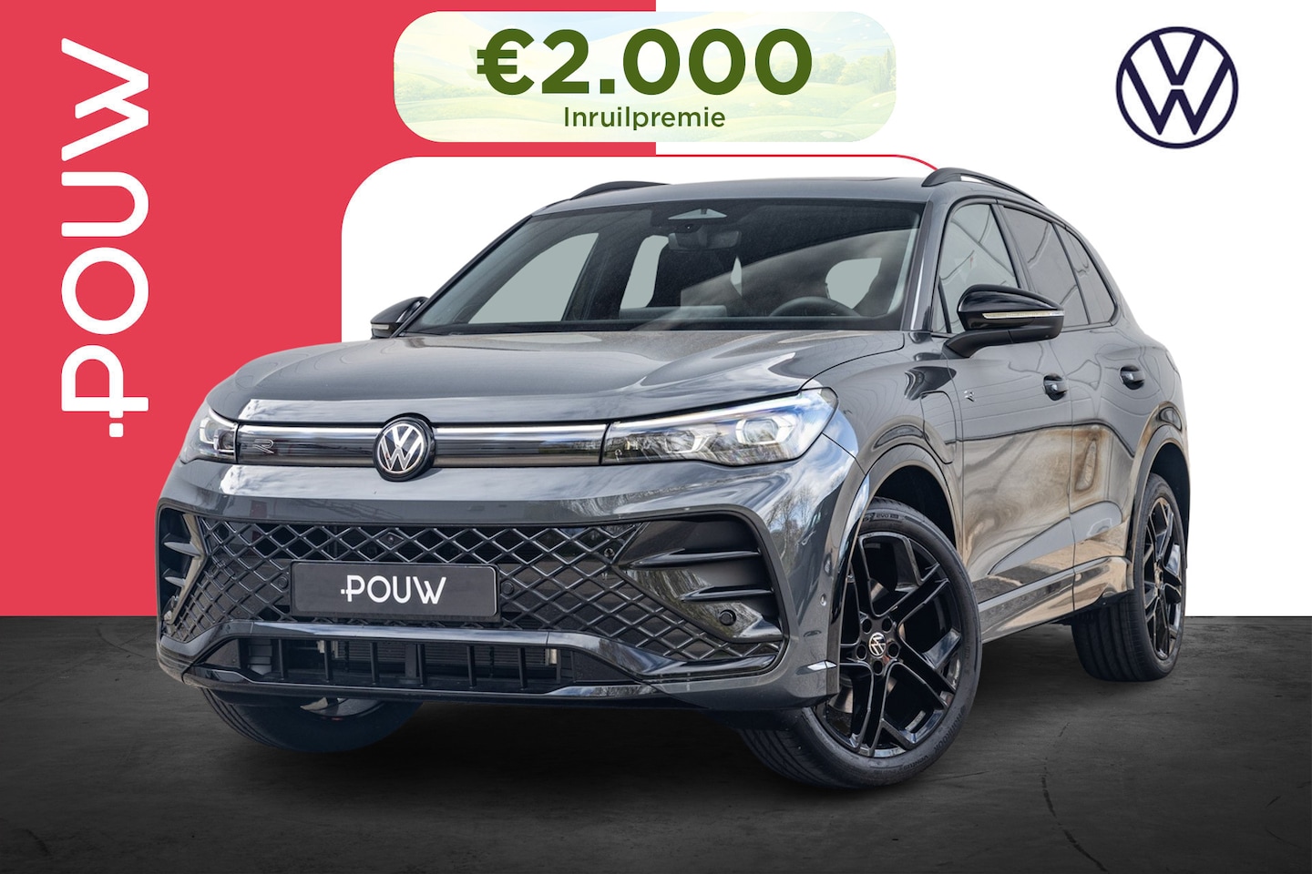 Volkswagen Tiguan - 1.5 eHybrid 204pk R-Line Edition | Velgen 20'' | Trekhaak Inklapbaar - AutoWereld.nl