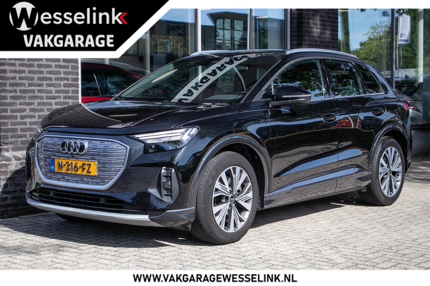Audi Q4 e-tron - 40 Launch edition Advanced 77 kWh | Carplay | Navigatie | Elek achterklep | - AutoWereld.nl