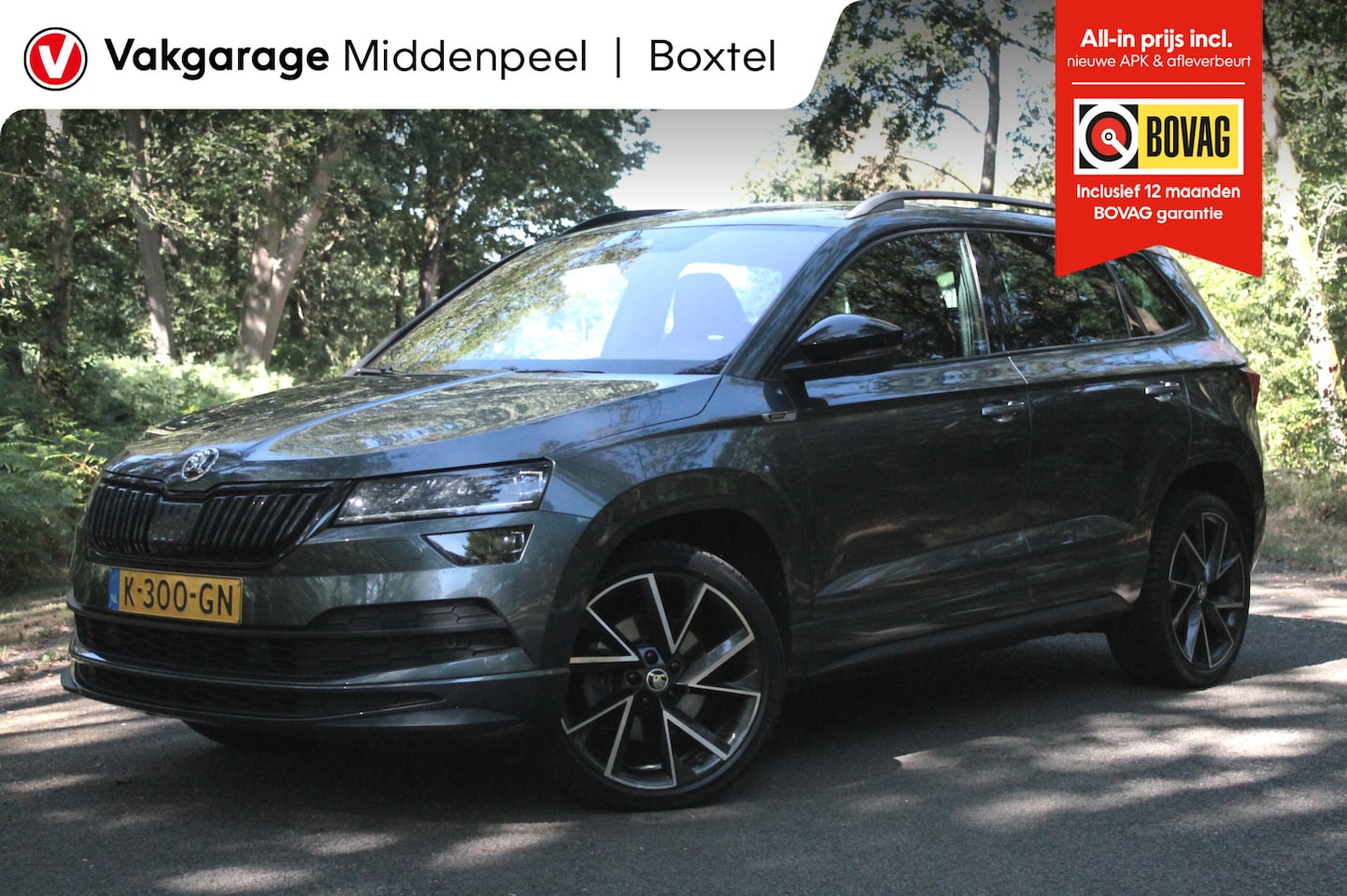 Skoda Karoq - 1.5 TSI ACT Sportline Business | Trekhaak | Carplay | Elek. klep | Virtual - AutoWereld.nl