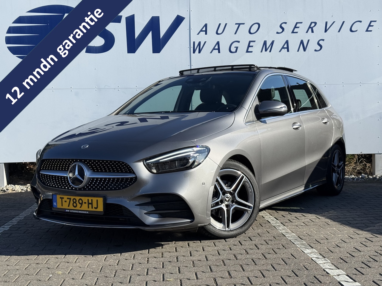 Mercedes-Benz B-klasse - 200 Business Solution AMG | Pano | Memory | Camera | Keyless - AutoWereld.nl