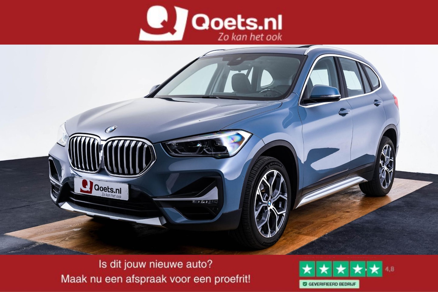 BMW X1 - sDrive20i xLine - Trekhaak - Panoramadak - Elektrisch verstelbare/verwarmde stoelen - Head - AutoWereld.nl
