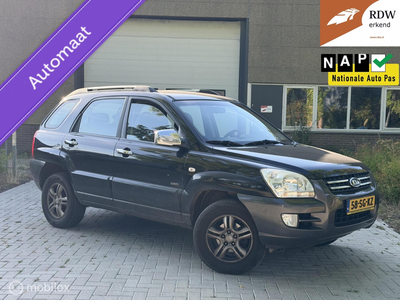 Kia Sportage - 2.7 V6 Adventure 4WD Automaat-Trekhaak-Cruise - AutoWereld.nl