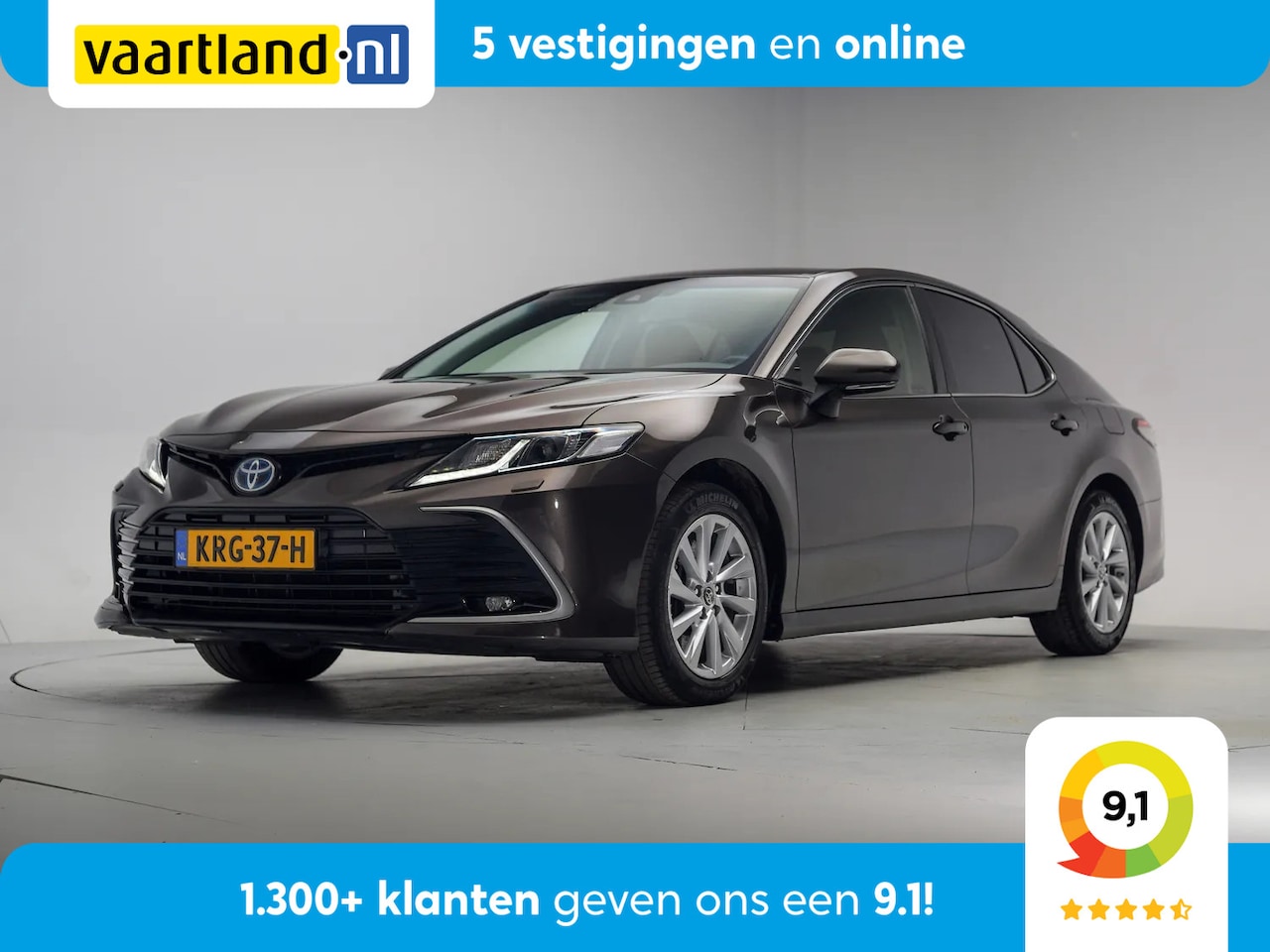 Toyota Camry - 2.5 Hybrid Comfort [ LED Camera Lane-assist Clima ] - AutoWereld.nl