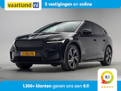 Skoda Enyaq iV - 80 Sportline 3-Fase [ Pano Navi Half-leder Camera Stoelverwarming ]