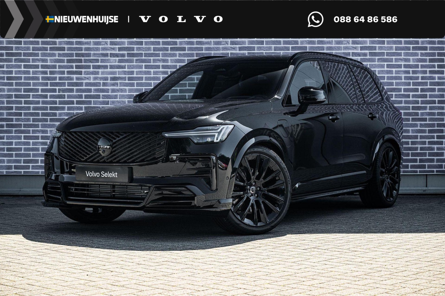 Volvo XC90 - T8 Plug-in hybrid AWD Ultra Black Ed. Exec. | Heico Body Kit | Selected Level | Spacers | - AutoWereld.nl