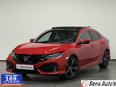 Honda Civic - 1.0 i-VTEC S/ Pano/ Led/ Rijk uitgerust.VOLL