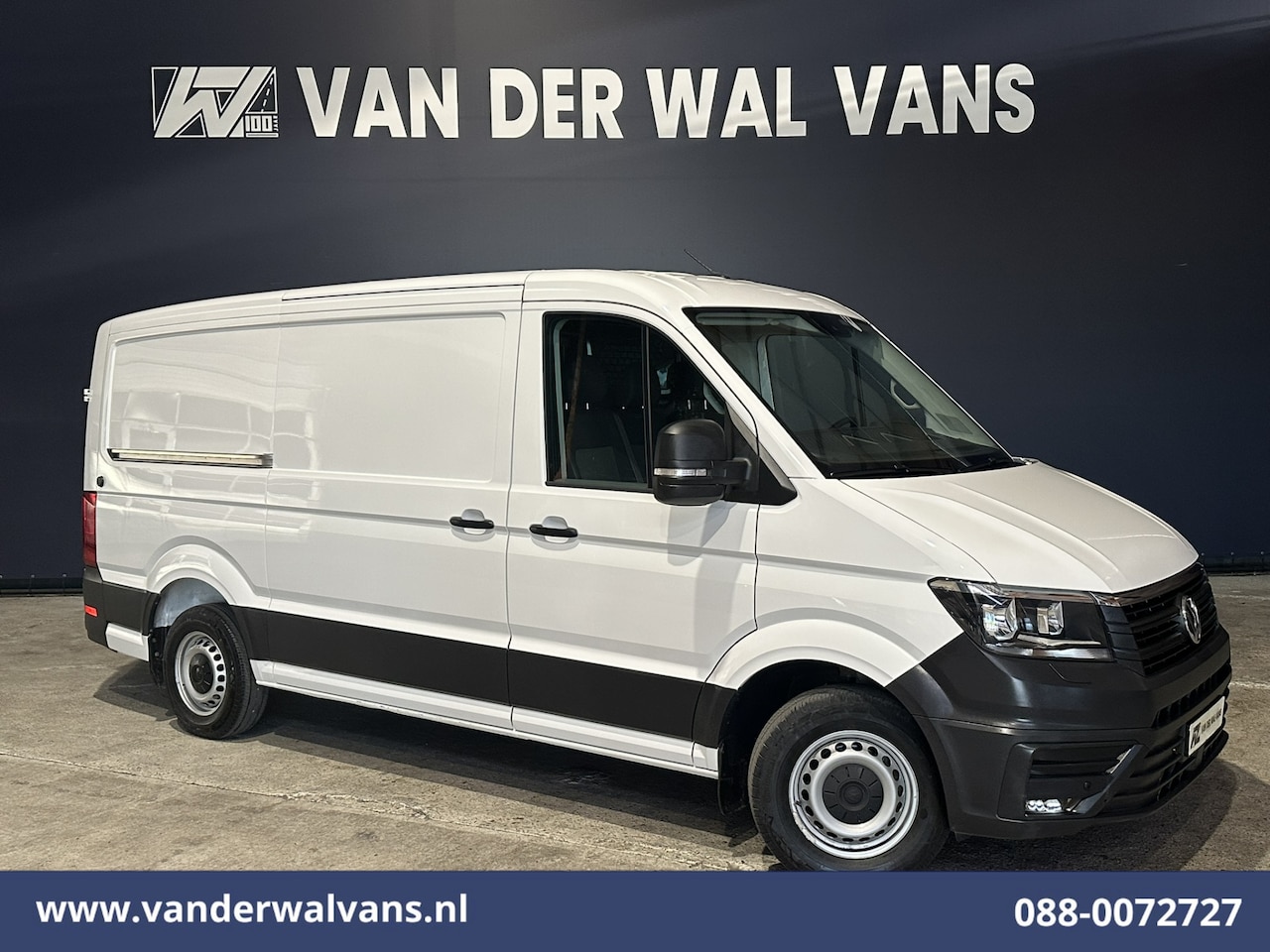 Volkswagen Crafter - 2.0 TDI L3H2 L2H1 Euro6 Airco | Camera | Navigatie | Apple Carplay | Stoelverwarming Andro - AutoWereld.nl