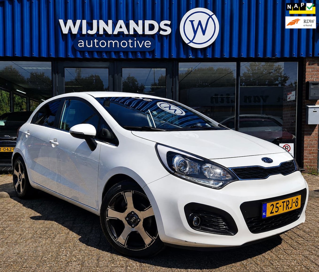 Kia Rio - 1.2 CVVT Super Pack Vol Dealer Onderhoud Vol Opties! - AutoWereld.nl