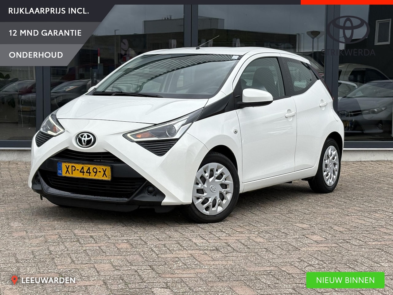 Toyota Aygo - 1.0 VVT-i x-play 1.0 VVT-i x-play - AutoWereld.nl