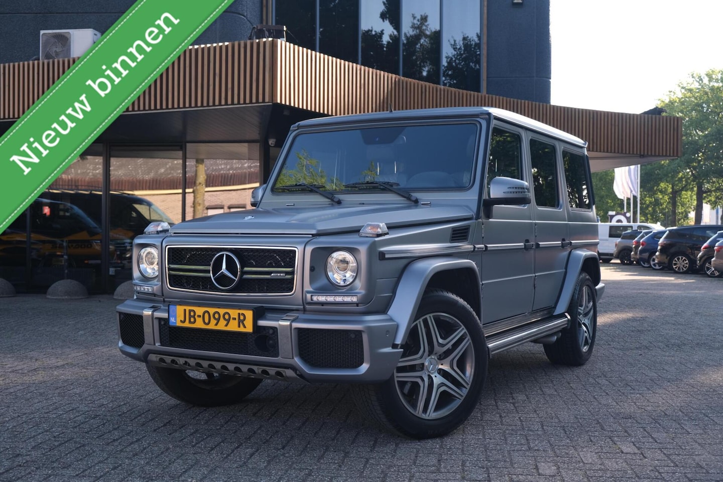 Mercedes-Benz G-klasse - AMG 63|ACC|Trekhaak|Stoelventilatie|Schuifdak|HarmanKardon|Stuurwielverwarming|Camera|Stan - AutoWereld.nl