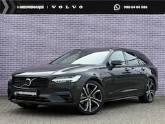 Volvo V90 - 2.0 T8 Plug-in hybrid AWD Ultra Dark | SOH: 100% | 4 seizoen banden | Extra getint glas |