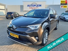 Toyota RAV4 - 2.5 Hybrid Style zeer complete en nette RAV met leren bekleding en trekhaak