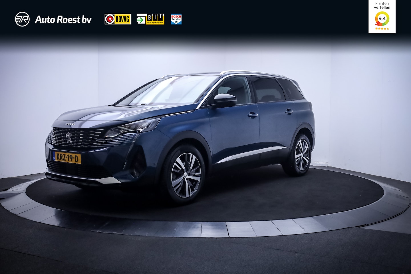 Peugeot 5008 - 1.2T Aut.7p ALLURE PACK FULL LED | 360 CAM | CARPLAY | BLINDSPOT | CLIMA | CRUISE | NAVI | - AutoWereld.nl